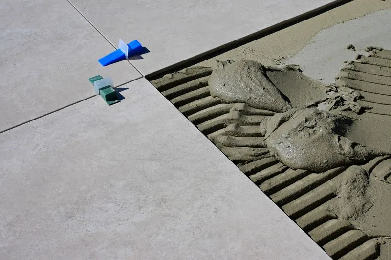 pose de carrelage grand format